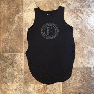 Pure Barre x Splits59 Distressed Tank, XS